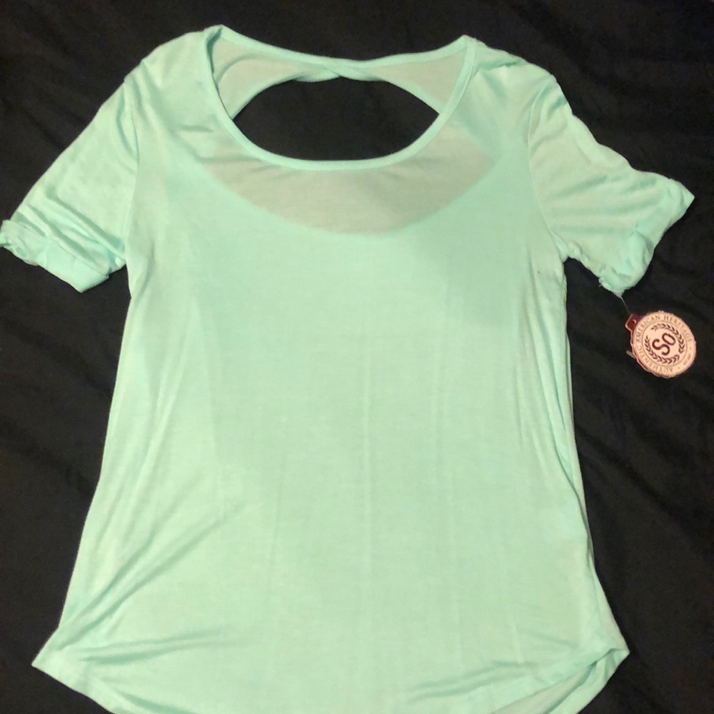 Open Back Tee